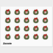 Holiday Wreath Sticker (Blatt)