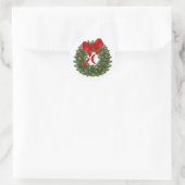 Holiday Wreath Sticker (Tasche)