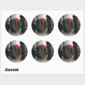 Holiday Wreath Sticker (Blatt)