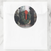Holiday Wreath Sticker (Tasche)