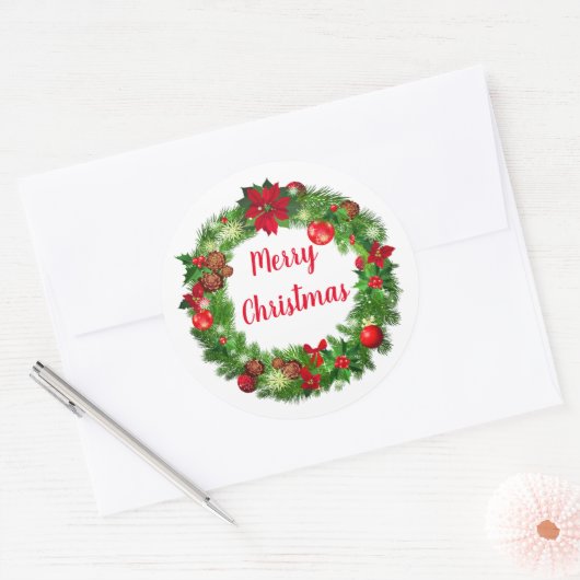Holiday Wreath Stickers (Umschlag)