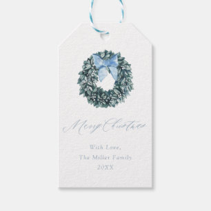 Holiday Wreath-Tag Geschenkanhänger