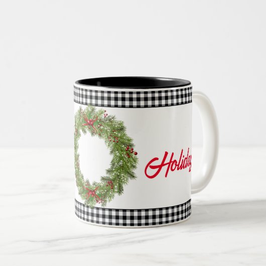 Holiday Wreath Tasse (VorderseiteRechts)