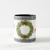 Holiday Wreath Tasse (Mittel)