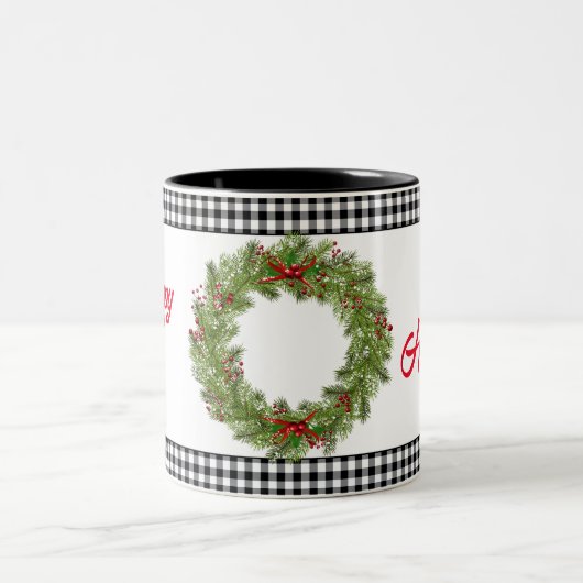 Holiday Wreath Tasse (Mittel)