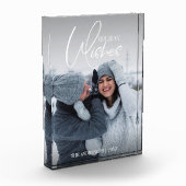 Holiday wünscht Weihnachts-Foto Block (Links)