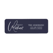 Holiday wünscht Weihnachtsanschrift