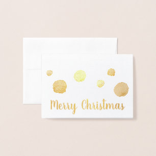 Holiday Yarn Balls Crafts Folienkarte