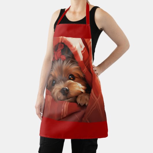 Holiday Yorkshire Terrier Schürze (InSitu)