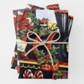 Holiday Zug Geschenkpapier Set (Beispiel)