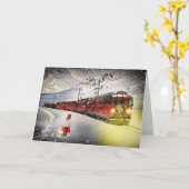 Holiday Zug Karte (Gelbe Blume)