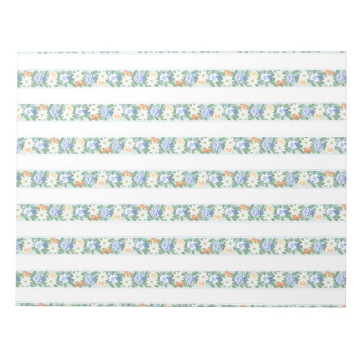 Holidays Botanisch gepunktete Flap 40 Umschlaglein Notizblock (Vorderseite)