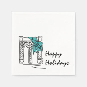 Holidays Brooklyn NYC WeihnachtsHanukka New York Serviette