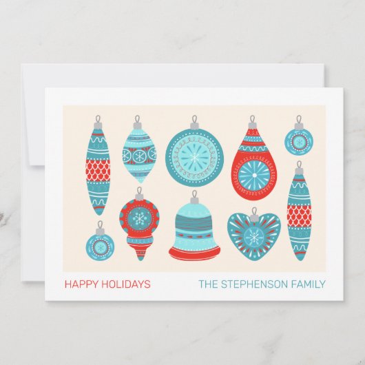 Holidays Cards Einladung (Vorderseite)