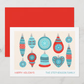 Holidays Cards Einladung (Vorne/Hinten)