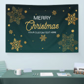 Holidays Christmas party backdrop Banner (Messe)