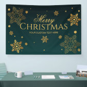 Holidays Christmas party backdrop  Banner (Messe)