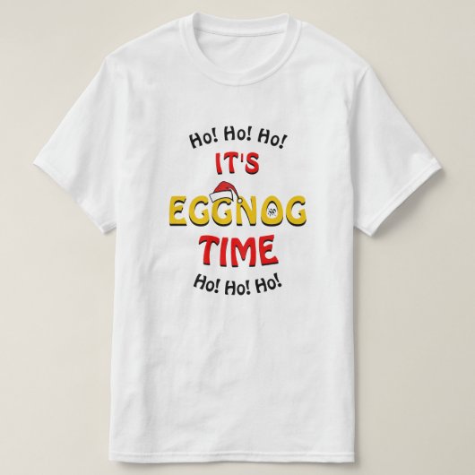Holidays Eggnog Witzhemd T-Shirt (Design vorne)