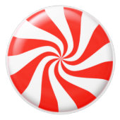 Holidays Minze Candy Custom Keramikknauf (Vorderseite)