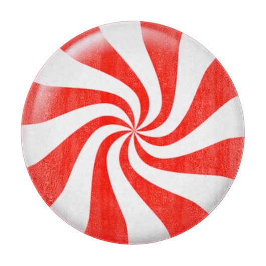 Holidays Minze Candy Custom Schneidebrett (Vorderseite)