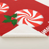 Holidays Minze Candy Custom Sherpadecke (3/4)