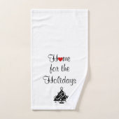 Holidays Red Heart & Tree Handtuch (Handtuch)