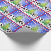 Holidaze Zuckerschädel-Packpapier Geschenkpapier (Ecke)