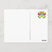 holiES - abstrakte glückliche heilige Kuh + Ihre I Postkarte (Rückseite)