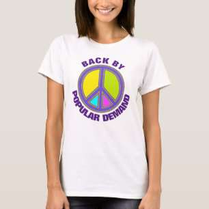 holiES - farbiges PEACE-Zeichen + Ihre Ideen T-Shirt