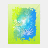 holiES - Fliegertauben ART Fleecedecke (Vorderseite)