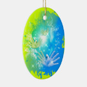 holiES - Fliegertauben ART Keramik Ornament (Rechts)