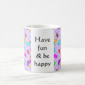 holiES - Hände Punkte farbiges Muster 1 Kaffeetasse (Mittel)