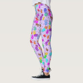 holiES - Hände Punkte farbiges Muster 1 Leggings (Links)