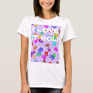 holiES - Handpunkte, farbiges Muster 1 T-Shirt