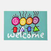 holiES - HOLI BEST FREUNDE + Ihre Ideen Fußmatte (Vorderseite)