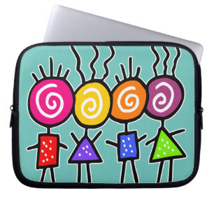 holiES - HOLI BEST FREUNDE + Ihre Ideen Laptopschutzhülle