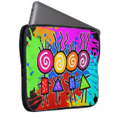 holiES - HOLI BEST FREUNDE + Ihre Ideen Laptopschutzhülle (Vorne Rechts)