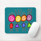 holiES - HOLI BEST FREUNDE + Ihre Ideen Mousepad (Mit Mouse)