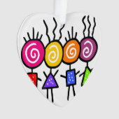 holiES - HOLI BEST FREUNDE + Ihre Ideen Ornament (Vorderseite)