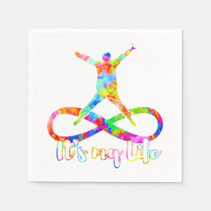 holiES - Lemniscate - Es ist mein Leben Person Serviette