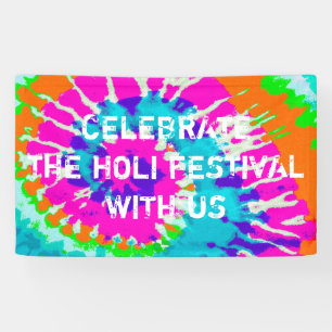 holiES - Power-gewundene Batik-Art Banner
