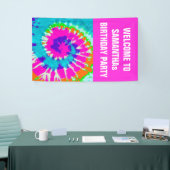 holiES - Power Spiral Batik Style Banner (Messeveranstaltung)