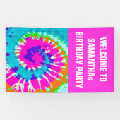 holiES - Power Spiral Batik Style Banner (Horizontal)