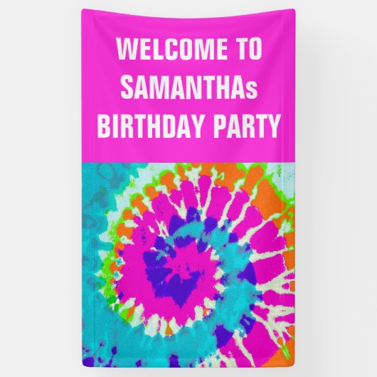 holiES - Power Spiral Batik Style Banner (Vertikal)