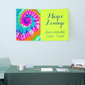 holiES - Power Spiral Batik Style Banner (Messeveranstaltung)