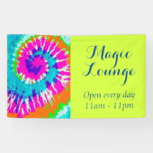 holiES - Power Spiral Batik Style Banner (Horizontal)