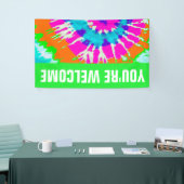 holiES - Power Spiral Batik Style Banner (Messeveranstaltung)