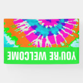 holiES - Power Spiral Batik Style Banner (Horizontal)