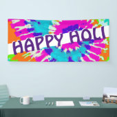 holiES - Power Spiral Batik Style Banner (Messe)