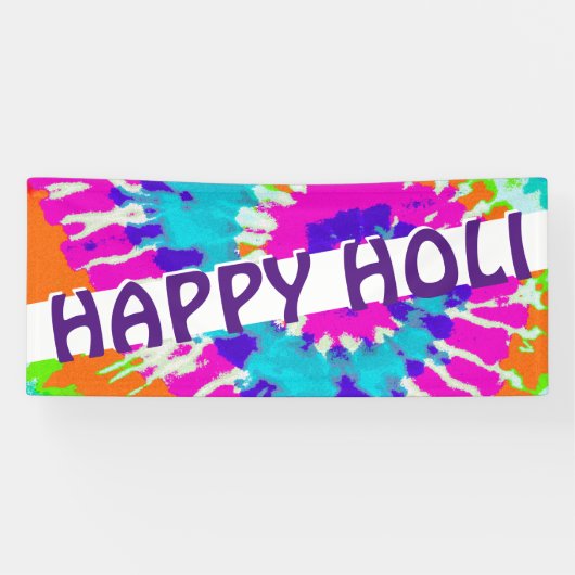 holiES - Power Spiral Batik Style Banner (Horizontal)